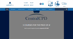 Desktop Screenshot of centralcpd.co.uk